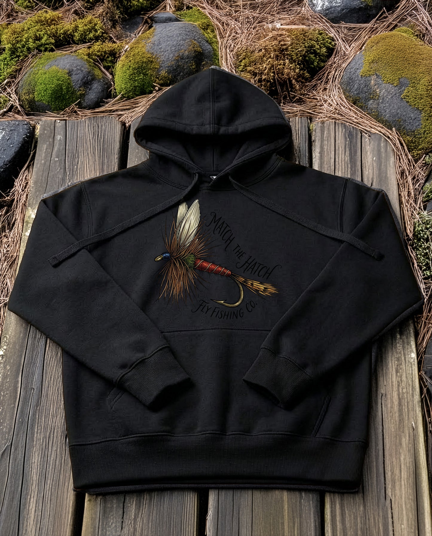 Royal Wulff | Structured Hoodie - black.jpg
