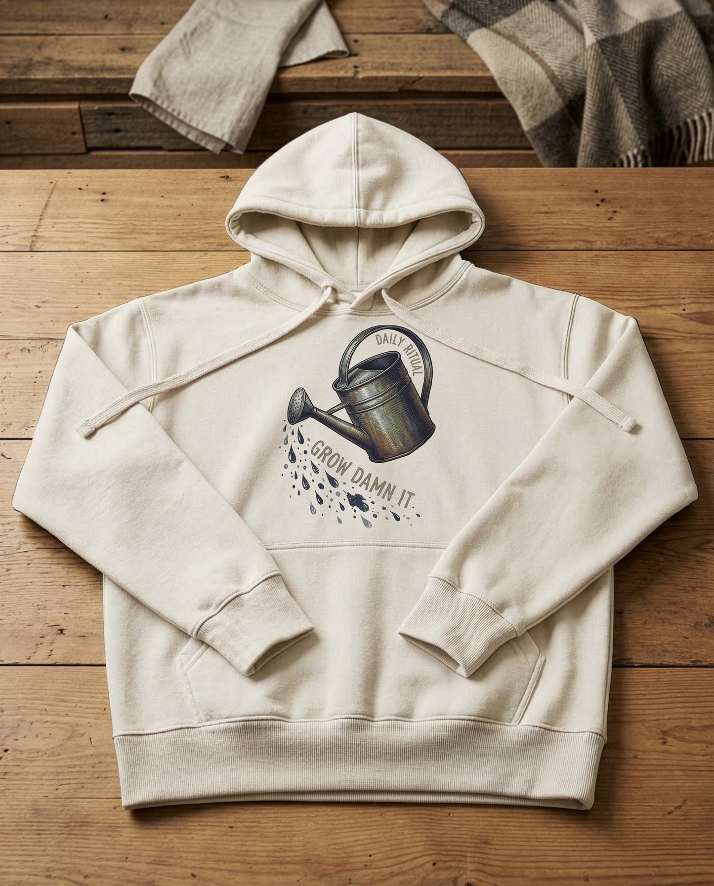 Watering Can | Structured Hoodie - bone.jpg