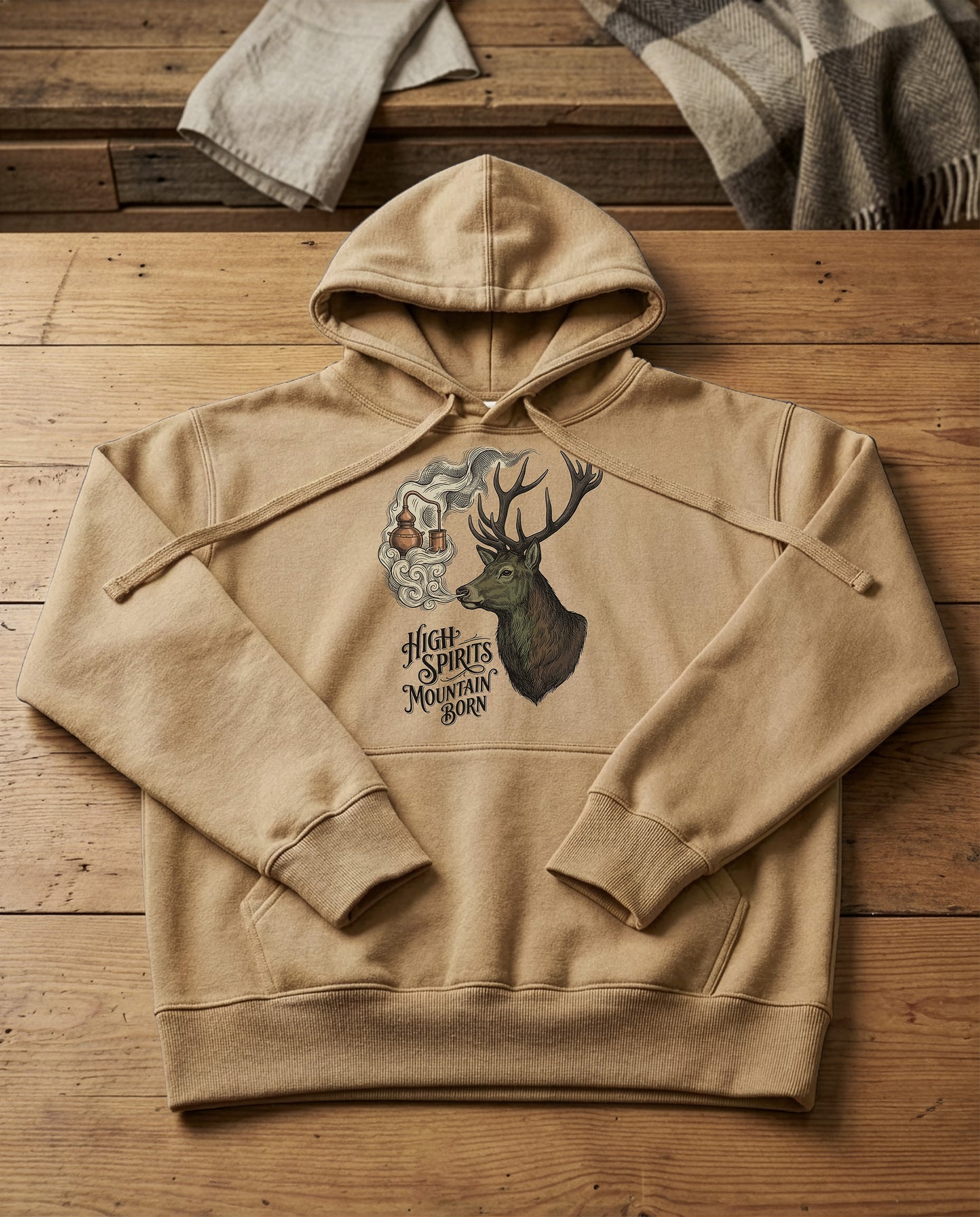 Stag's Breath | Structured Hoodie - sandstone.jpg