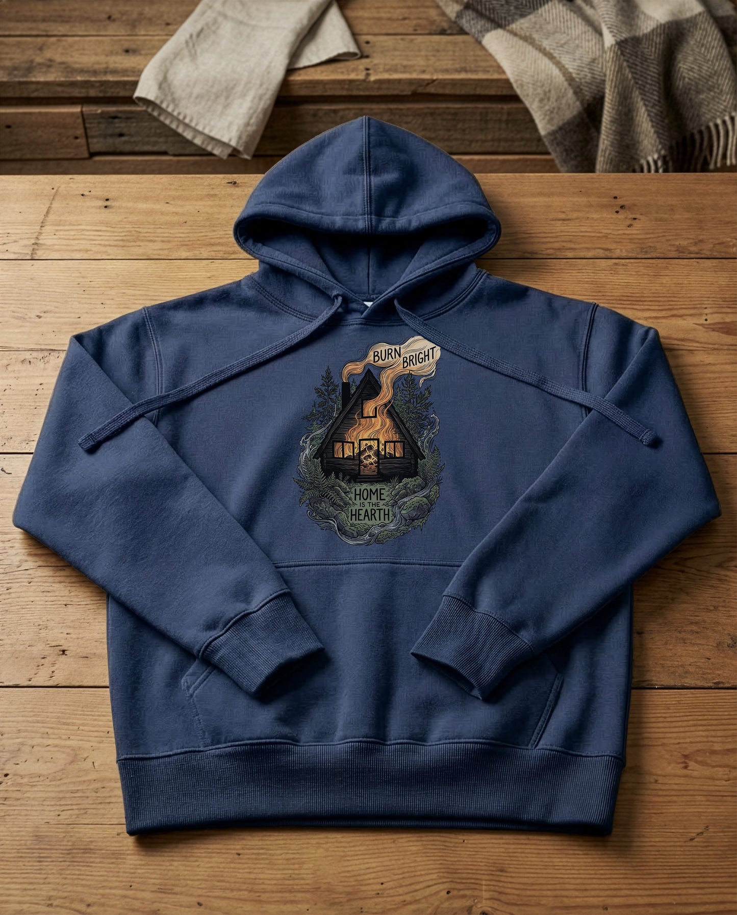 Hearth Soul | Structured Hoodie - navy.jpg