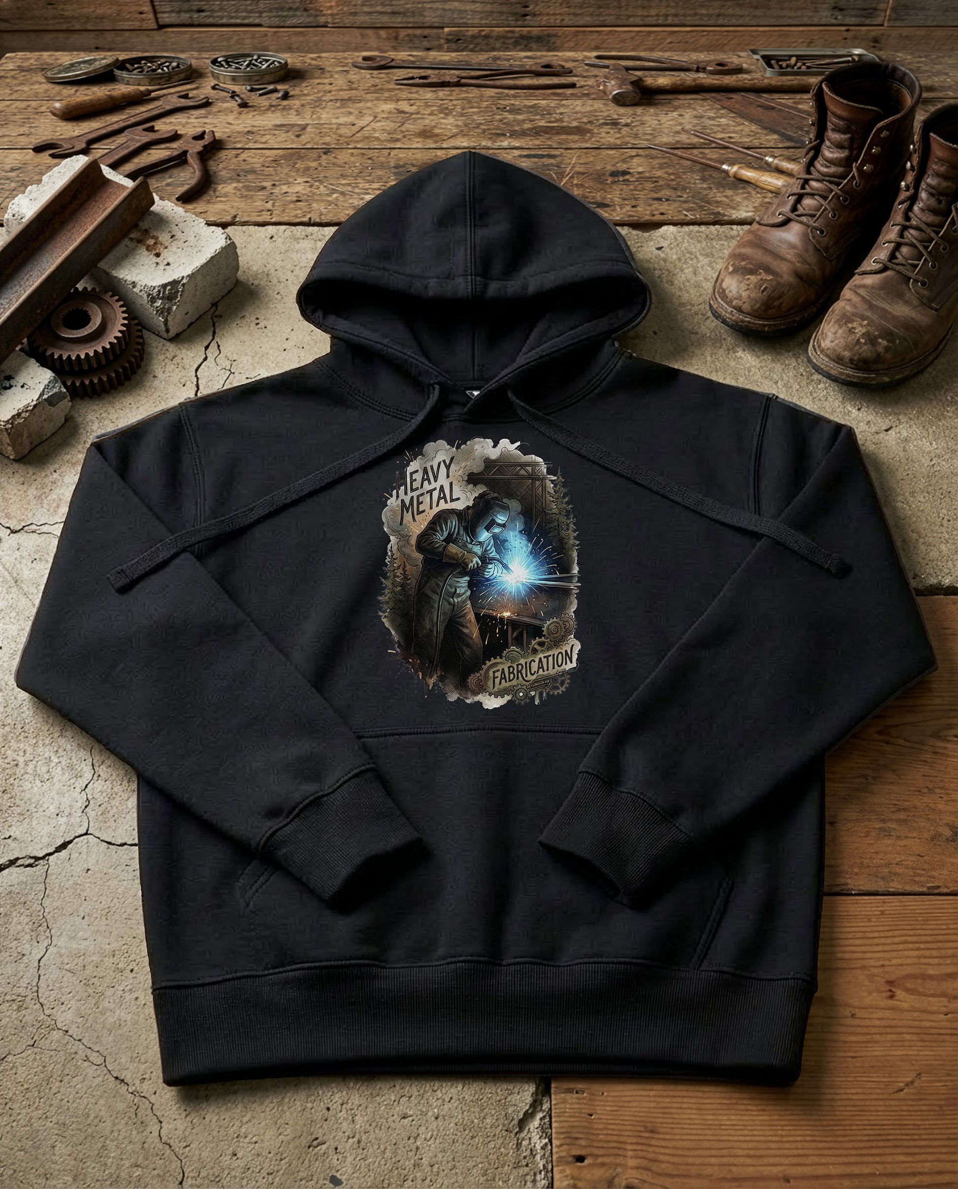 The Arc | Structured Hoodie - black.jpg