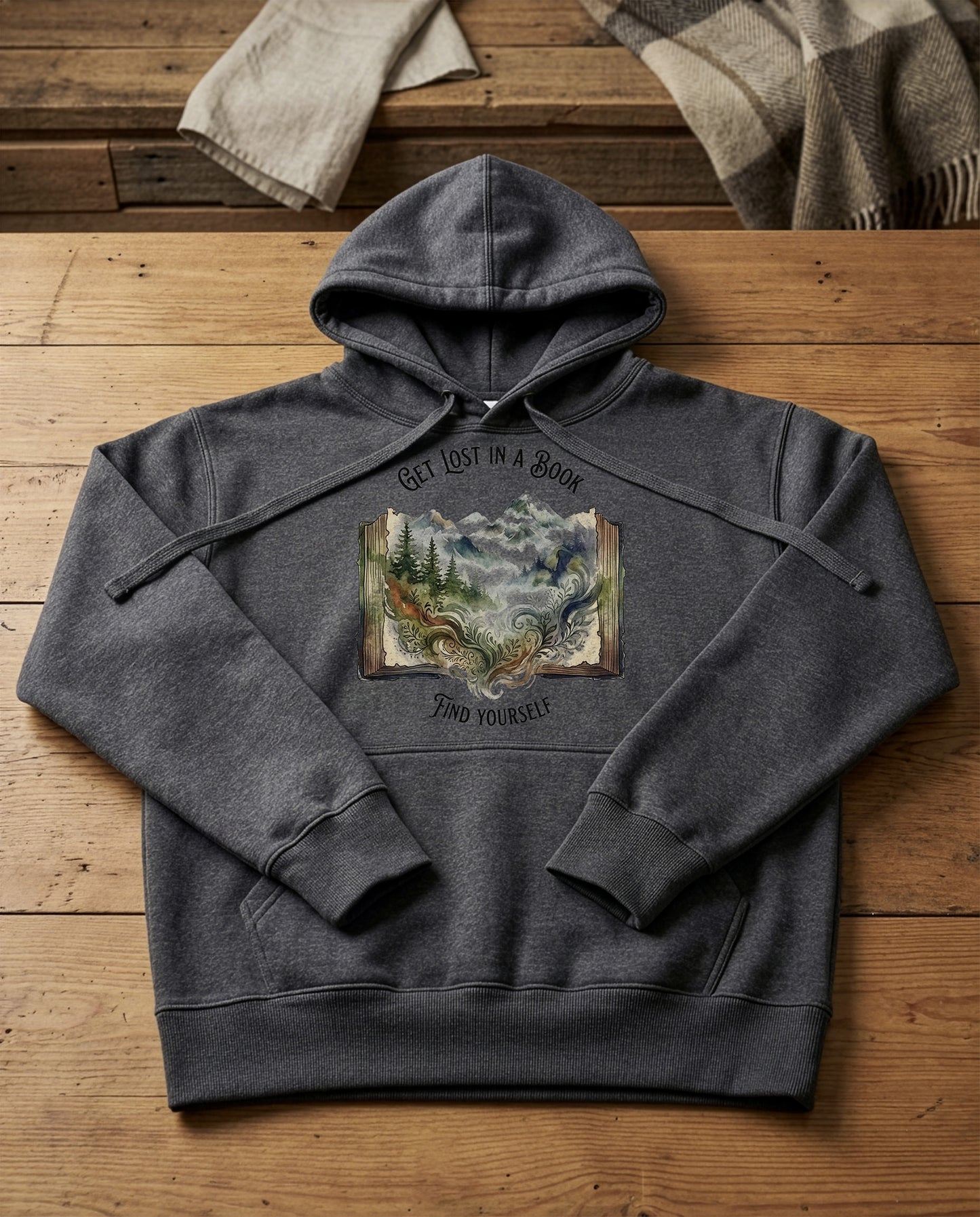 The Portal | Structured Hoodie - charcoal-heather.jpg