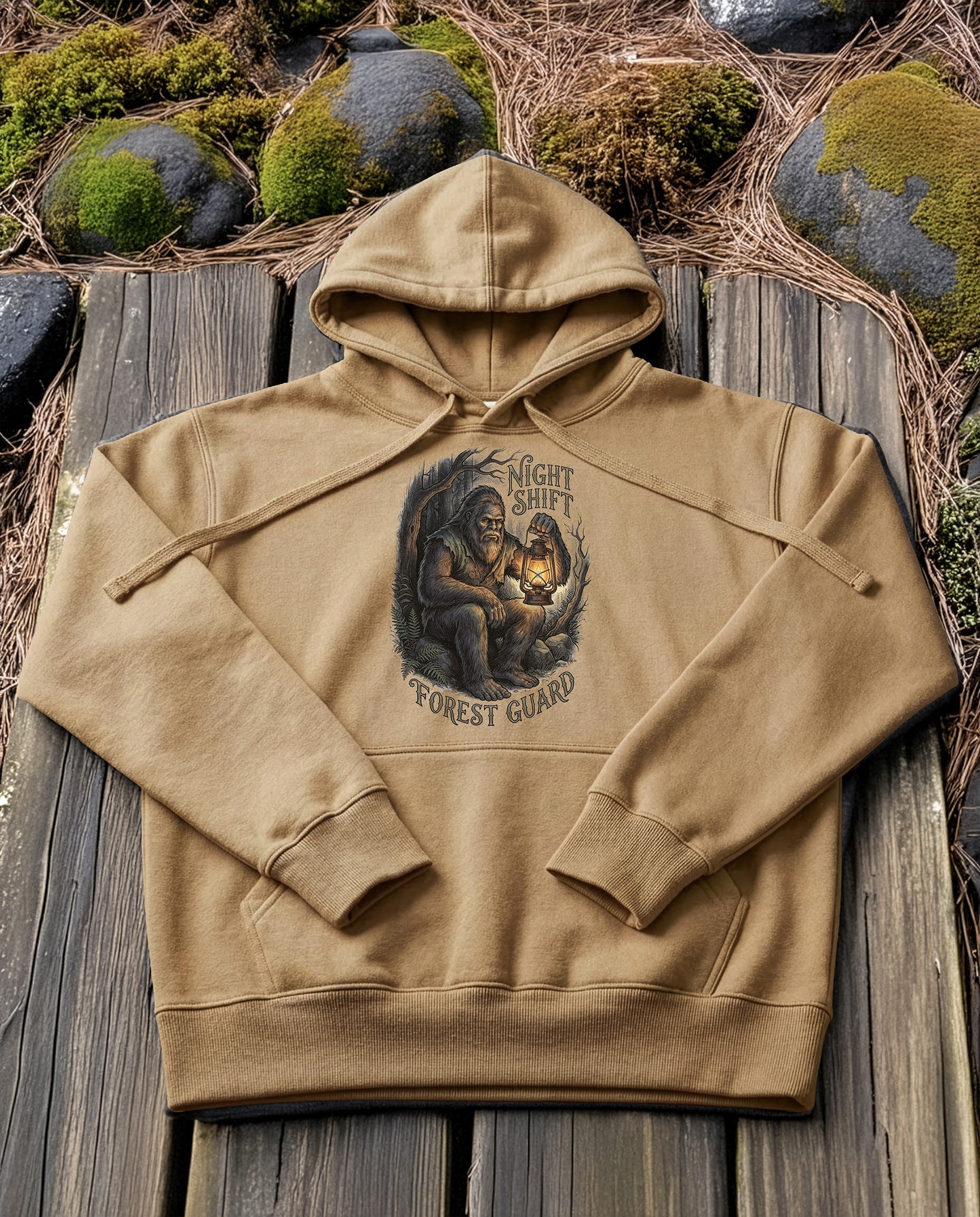 Night Watchman | Structured Hoodie - sandstone.jpg