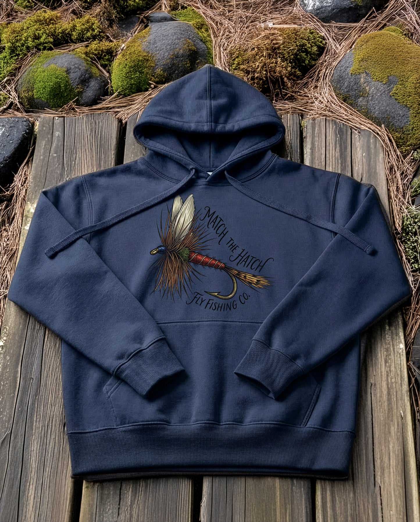 Royal Wulff | Structured Hoodie - navy.jpg