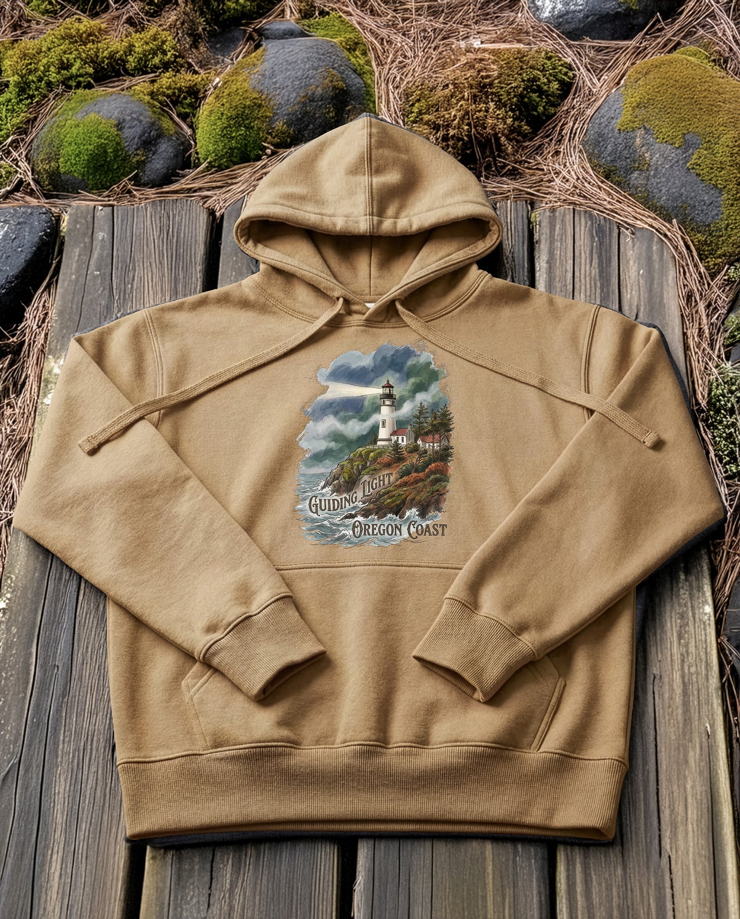 Guiding Light | Structured Hoodie - sandstone.jpg