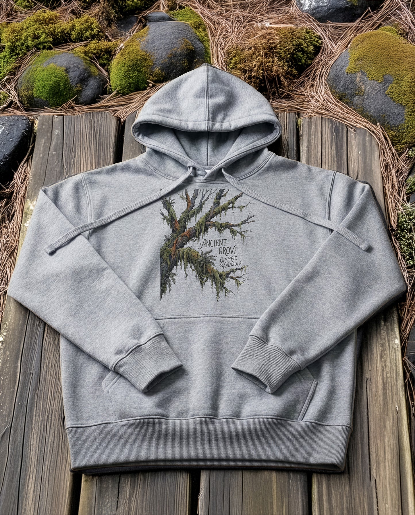 Moss World | Structured Hoodie - grey-heather.jpg