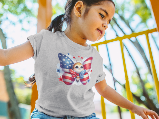 Patriotic Baby Butterfly Wings of Freedom A Fluttering Friend