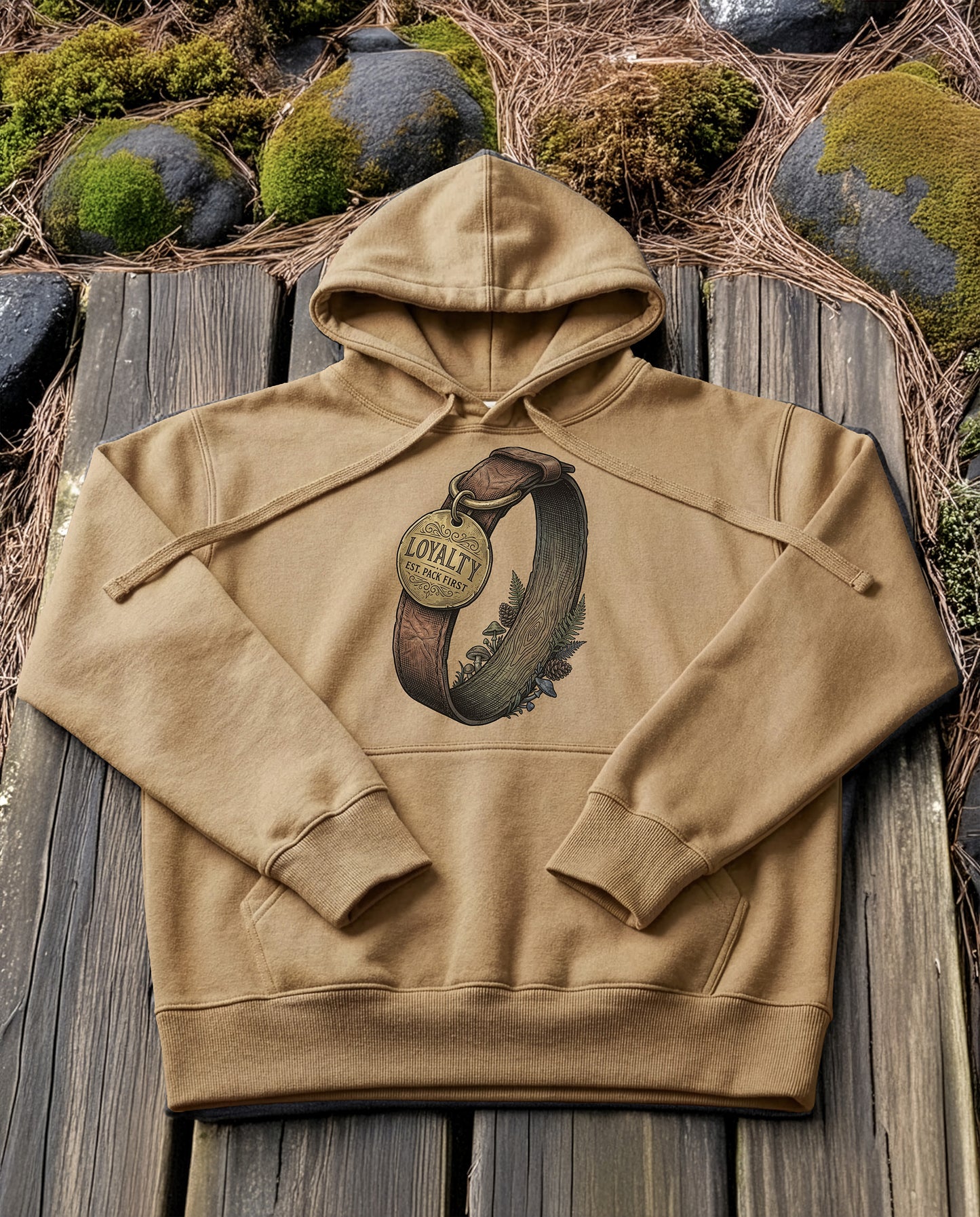 Loyalty Tag | Structured Hoodie