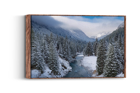 Mountain Mystery- Whimsical Winter Wanderlust