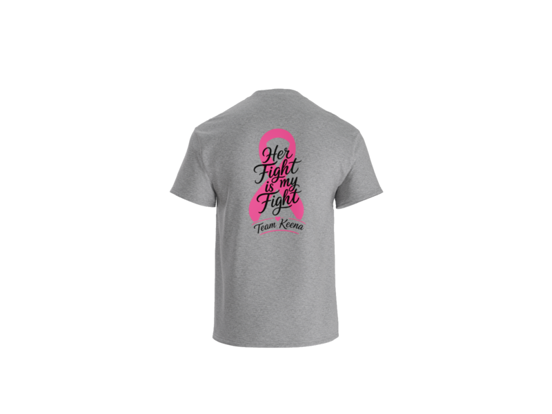 Team Keena Fundraiser Shirt