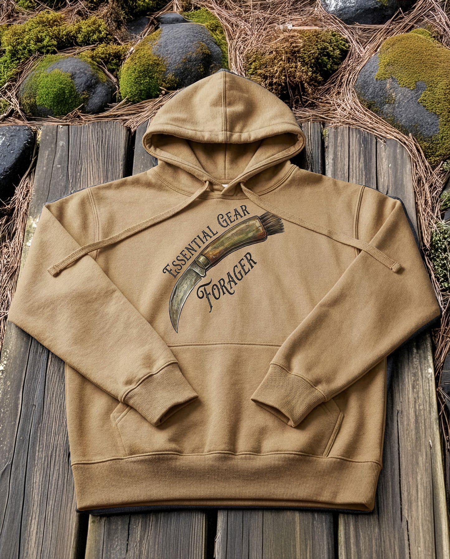 The Knife | Structured Hoodie
