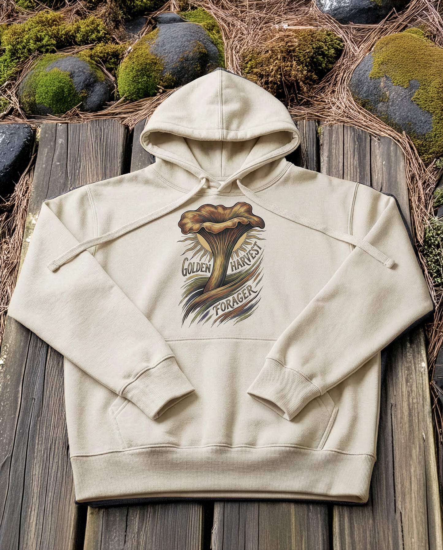 The Sun Chanterelle | Structured Hoodie