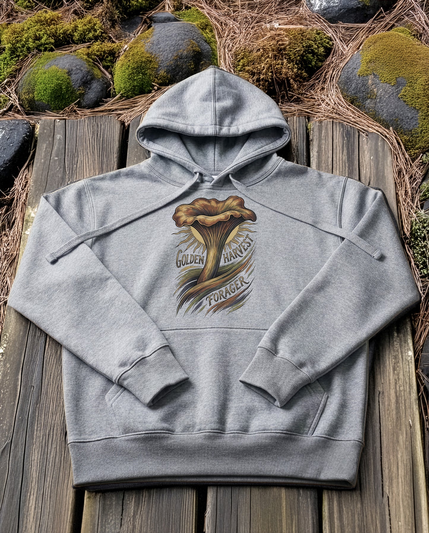 The Sun Chanterelle | Structured Hoodie
