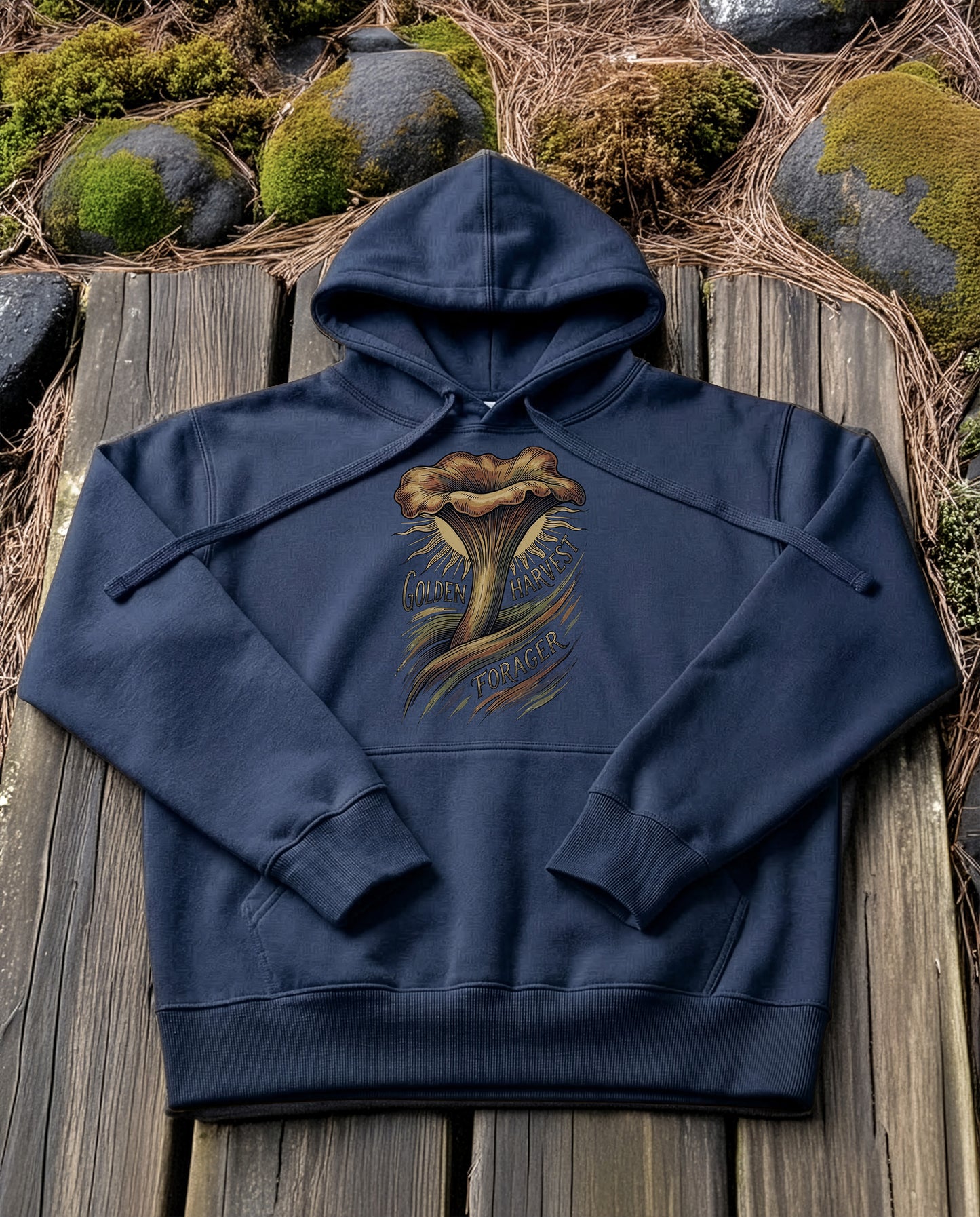 The Sun Chanterelle | Structured Hoodie