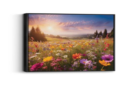 Whimsical Meadows- Sunlit Meadow Dreamscape