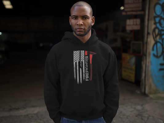 Firefighter Axe Flag